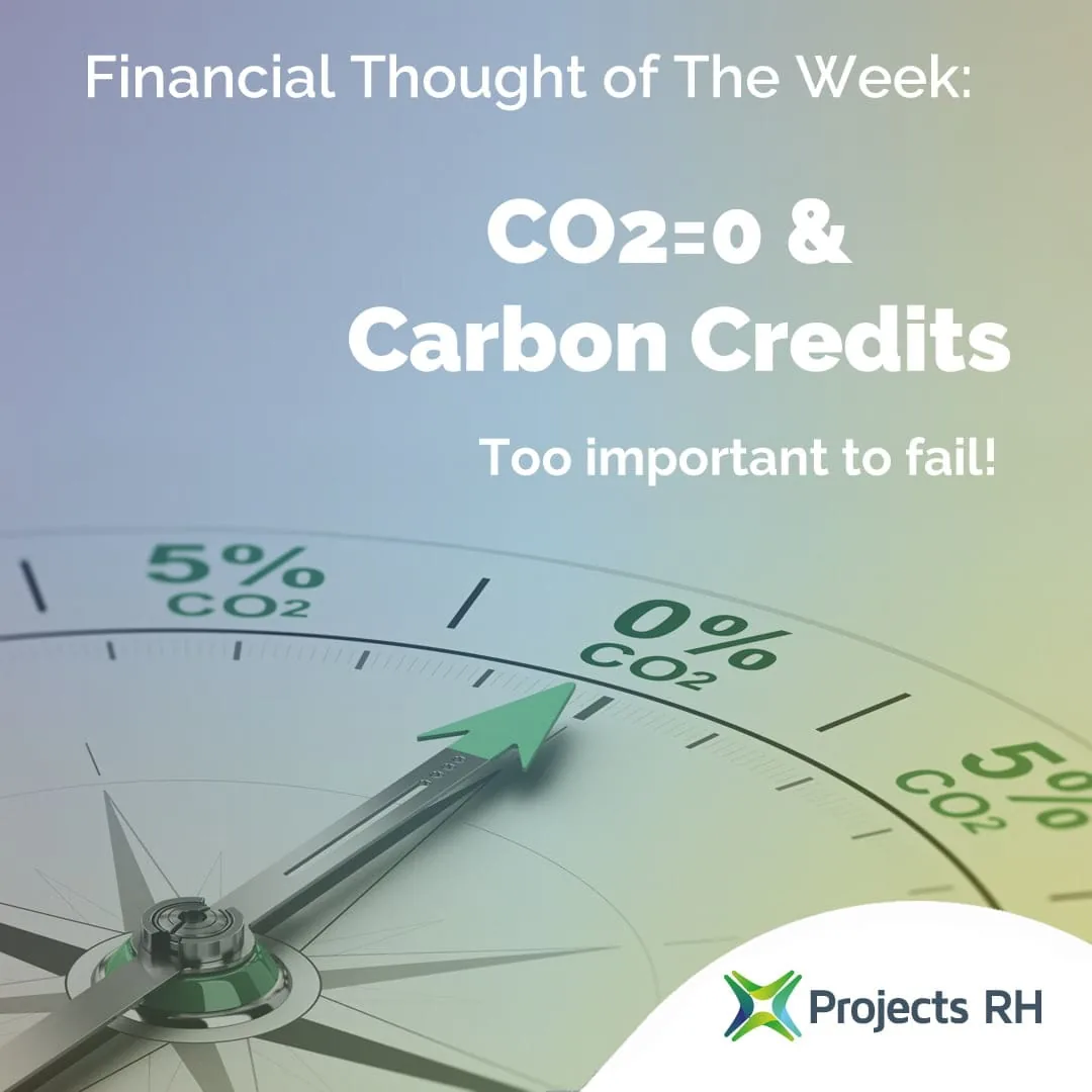 Decarbonization and Carbon Credits – too important to fail!